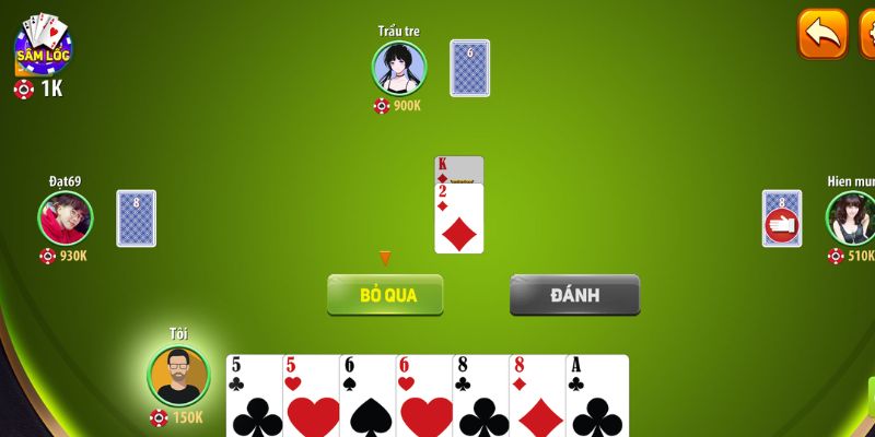 mẹo chơi sâm lốc tại casino trực tuyến